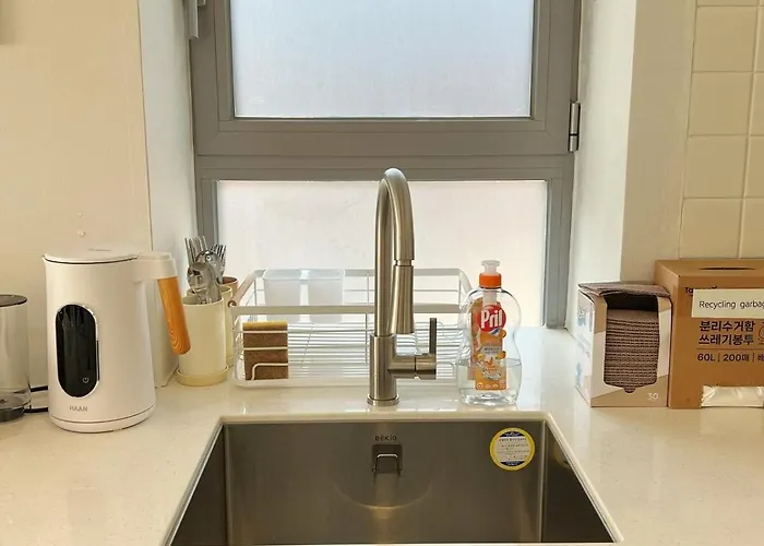 Atmos Samsung Privateterrace 5-min Walk To Subway & Coex Freeparking Brandnew Elevator *